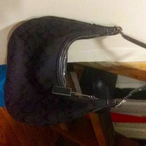 Coach small black purse